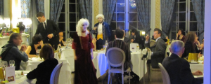 Animation dîner spectacle entreprise divertissement artistique expérience immersive soirée mémorable